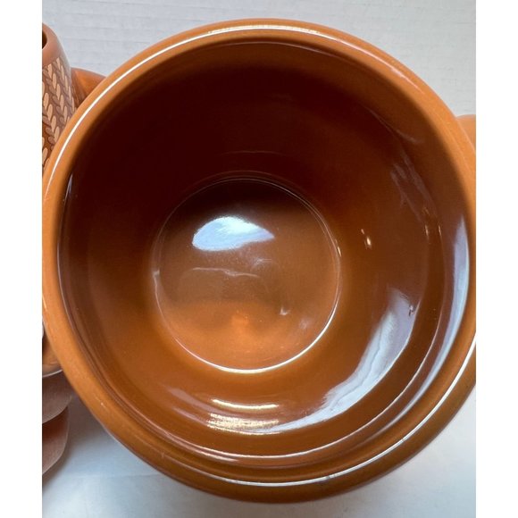 Monkey Hot Cocoa Mugs Set of 2 Kids Fun Ceramic Pottery 2 Handles - Picture 7 of 7